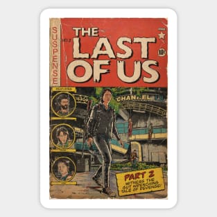 The Last of Us 2 - Channel 13 fan art comic cover Sticker